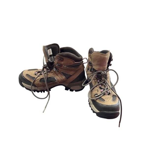 Vasque 7478 Gore-Tex Womens Brown/Gray Ankle Hiking Boots Size 8W SKU 8658 - Picture 2 of 16